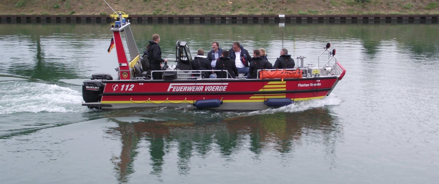 Neues Feuerwehrboot für Voerde