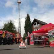 Die Feuerwehr Voerde beim Fest "Blickpunkt Spellen"