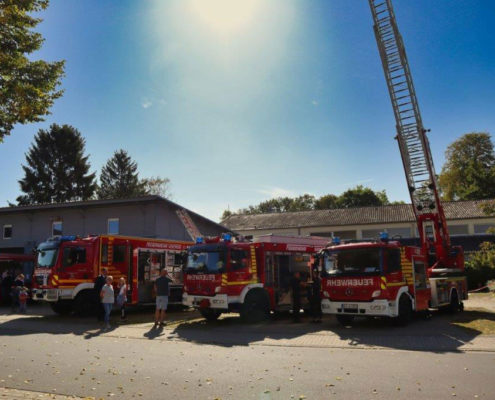 Brandschutztag im Voerder Stadtteil Möllen im September 2019
