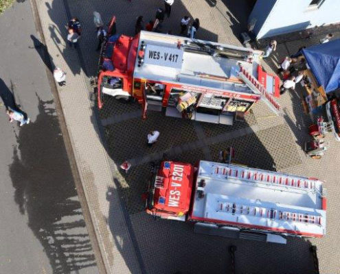 Brandschutztag im Voerder Stadtteil Möllen im September 2019