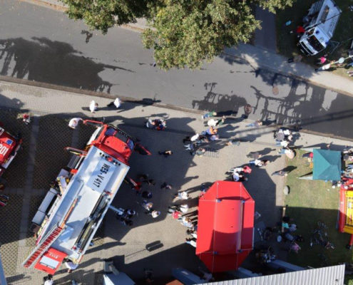 Brandschutztag im Voerder Stadtteil Möllen im September 2019