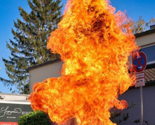 Brandschutztag im Voerder Stadtteil Möllen im September 2019