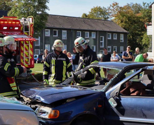 Brandschutztag im Voerder Stadtteil Möllen im September 2019