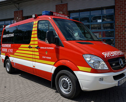 Feuerwehr Voerde Niederrhein - der Einsatzleitwagen