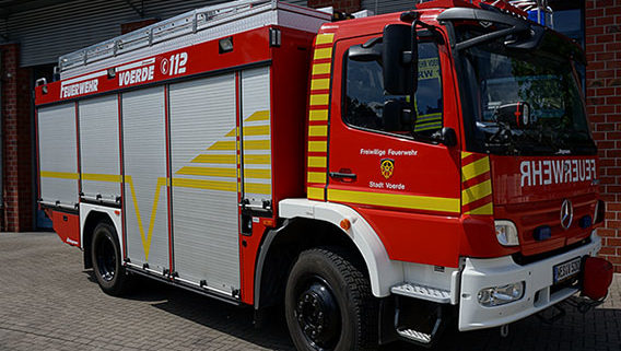 Feuerwehr Voerde Niederrhein - der Rüstwagen