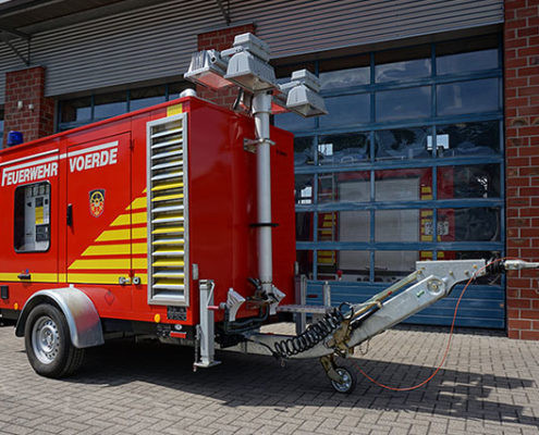 Feuerwehr Voerde - Feuerwehr Anhänger "Strom"