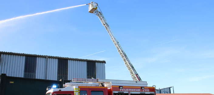 Jahresübung der Feuerwehr Voerde 2018