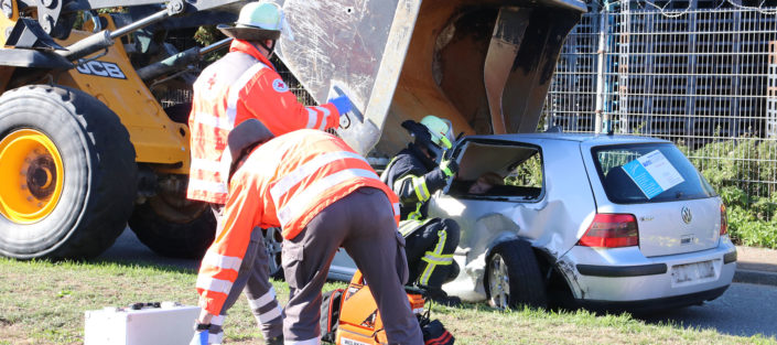 Jahresübung der Feuerwehr Voerde 2018